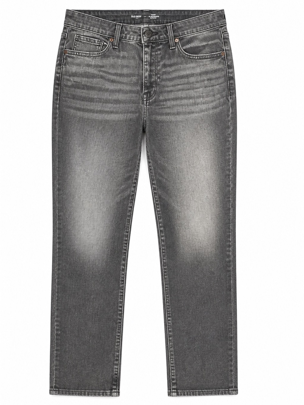 Old Navy Women's Gray Straight Leg Jeans